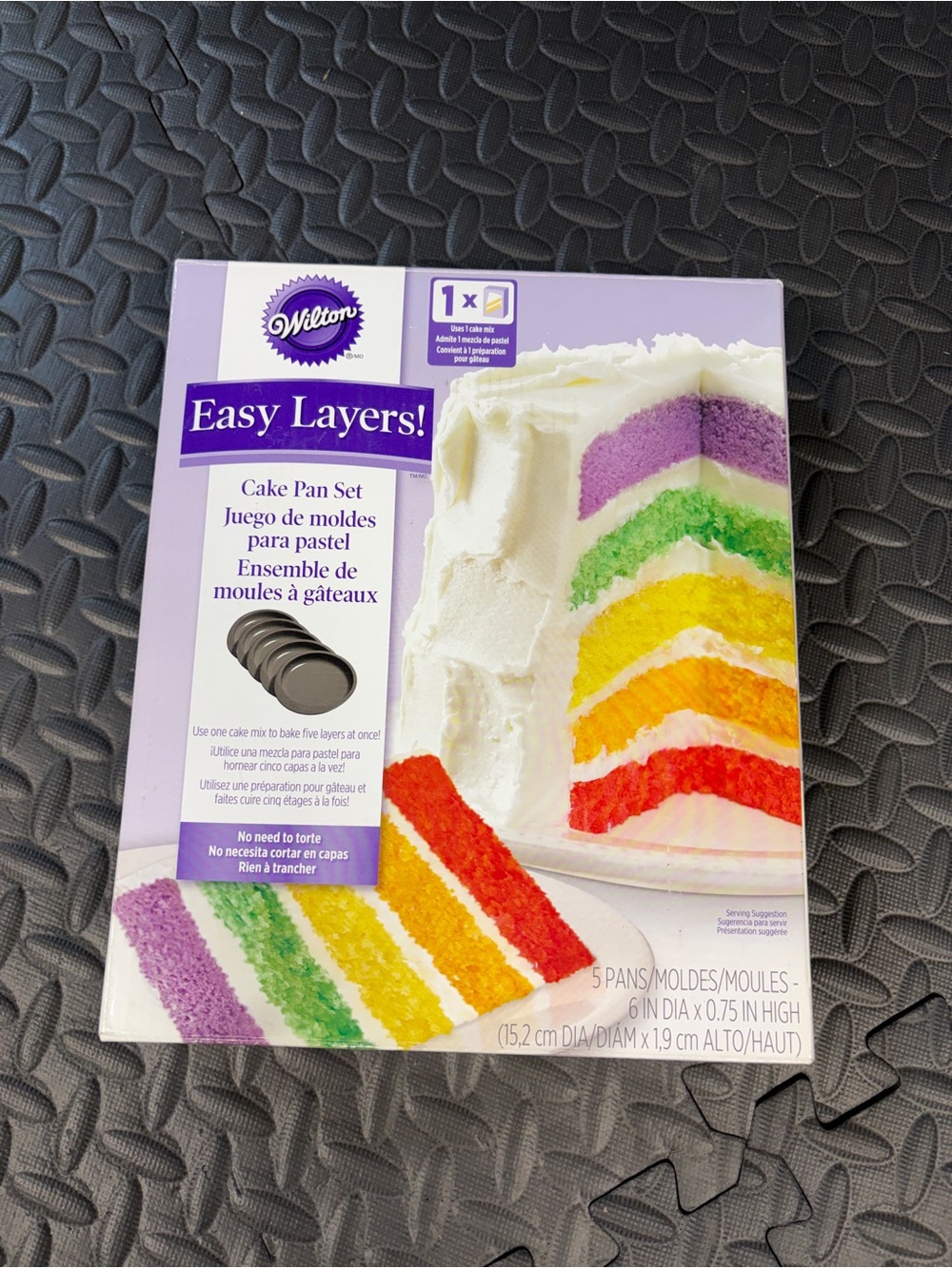 NEW Wilton 5 layer cake pan set